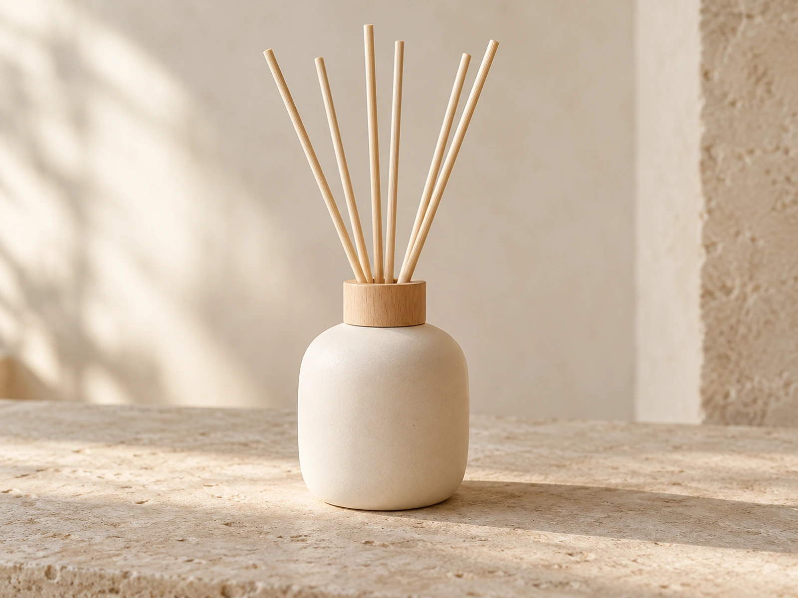 Custom reed diffusers with bottles, caps and natural reeds 4